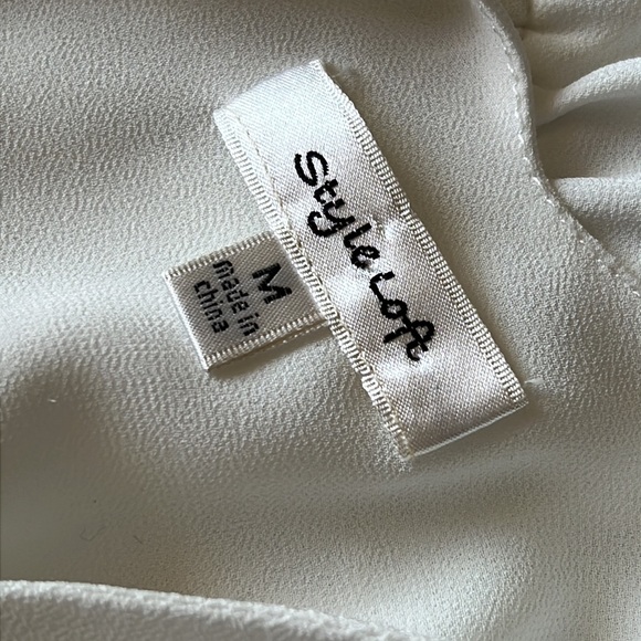 White Strappy Flowy Sundress bridal shower - Picture 5 of 6